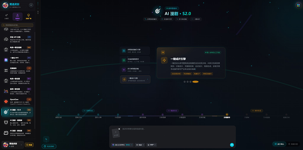 AIGC 多模型漫剧创作展示